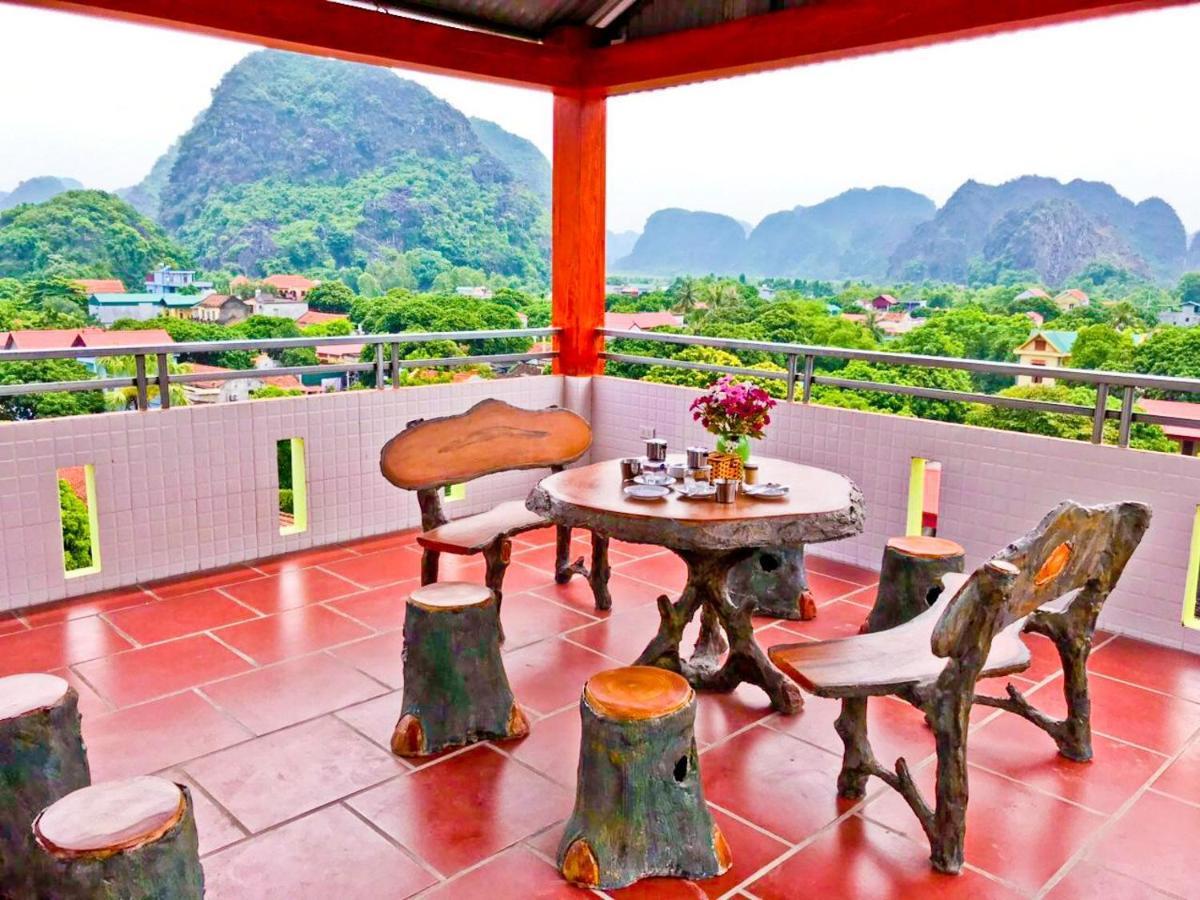 Trang An Mountain View Homestay นิญบิ่ญ ภายนอก รูปภาพ